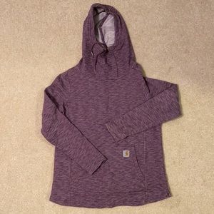 Purple Heathered Carhartt Sweatshirt